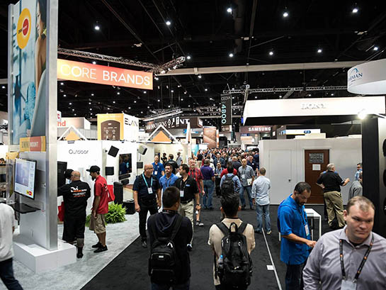 CEDIA Expo2019展覽設計,美國CEDIA Expo展臺搭建,CEDIA Expo智能家居展位設計